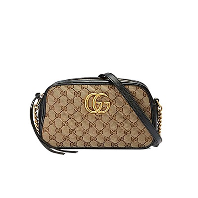 [스페셜오더]GUCCI-447632 9086 홍콩구찌명품 차이니스 발렌타이 데이 GG 마몽 GG 애플 프린트 스몰 숄더백