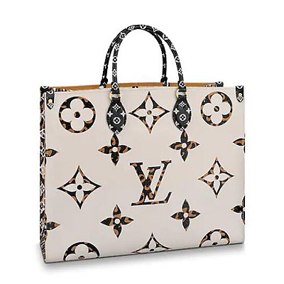 [스페셜오더]LOUIS VUITTON-M45373 루이비통 느와르 모노그램 자이언츠 LV 크래프티 온더고 GM 토트백