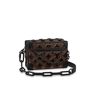 [스페셜오더]LOUIS VUITTON-M58906 루이비통 블랙 모노그램 패턴 미니 소프트 트렁크