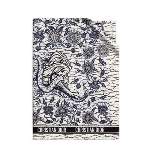 DIOR-01DWS303 디올 인디고 울 블렌드 DIOR WAX TOILE DE JOUY SAUVAGE 스톨