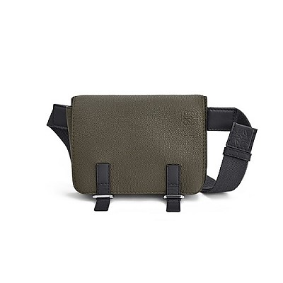 [스페셜오더]LOEWE-로에베 코냑 Military Bumbag 밀리터리 범백