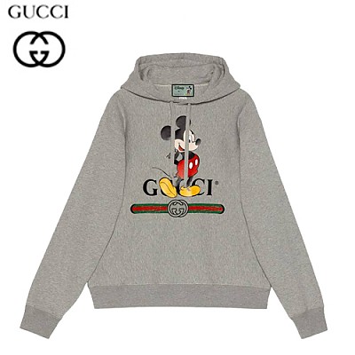 GUCCI-604218 1093 구찌 그레이 Disney x Gucci 후드 스웨트셔츠