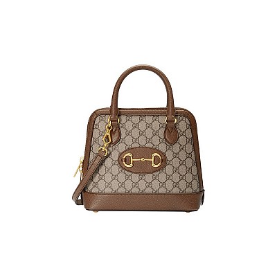 [스페셜오더]GUCCI-621220 1000 SA구찌 블랙 1955 홀스빗 스몰 탑 핸들백