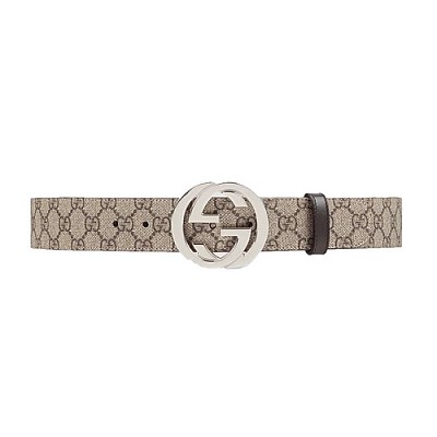 GUCCI-411924 1000 구찌 인터로킹 G 버클 구찌 시그니처 남성 벨트