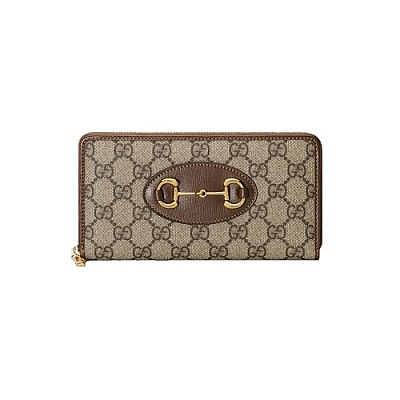 [스페셜오더]GUCCI-‎658549 8563 구찌 브라운 홀스빗 GG 수프림 1955 카드 케이스