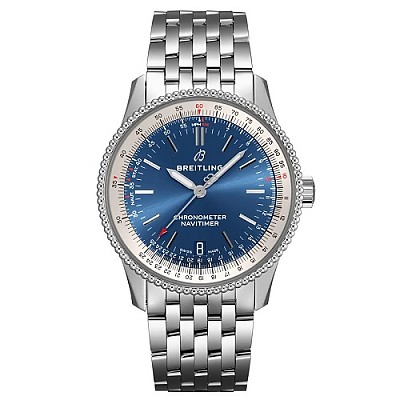 [스페셜오더]BREITLING-브라이틀링 내비타이머 01 크로노그래프 스틸 남자시계43mm