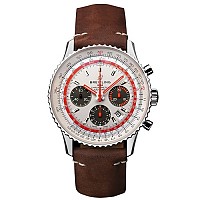 [스페셜오더]BREITLING-브라이틀링 내비타이머 로즈 골드 스틸 실버 Man´s 38mm