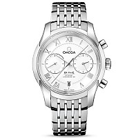 [스페셜오더]OMEGA-오메가 드빌 아워 비전 크로노미터 스틸 실버 드레스시계 41mm