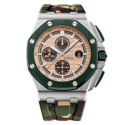 [스페셜오더]Audemars Piguet-오데마 피게 로얄 오크 오프쇼어 셀프와인딩 크로노그래프 핑크골드 남성시계42mm