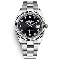 [스페셜오더]ROLEX-롤렉스 레이디 데이트저스트 스틸 다이아장식 에버로즈 골드 레이디스 워치 28mm