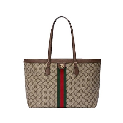 GUCCI-631685 4076 구찌 오피디아 블루 GG 미디엄 토트백