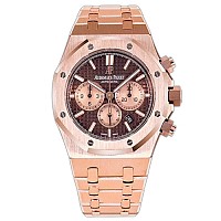 [ZF]AP-오데마피게 로얄 오크 JUMBO 엑스트라-씬 18K 핑크골드 블루 39mm 1:1 Best Edition-15202OR