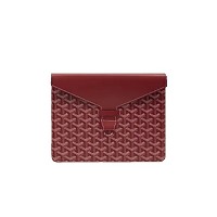 [스페셜오더]GOYARD-고야드 화이트 코튼 캔버스 Nécessaire polished 파우치