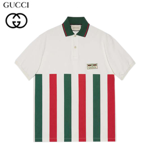 GUCCI-623242 9060 구찌 화이트 웹(Web) 스트라이프 오버사이즈 폴로 남여공용