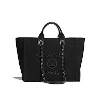 [스페셜오더]CHANEL-A66941 샤넬 베이지 캔버스 도빌 쇼핑백