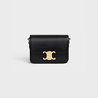 CELINE-188423 셀린느 탠 카프스킨 틴 트리옹프 숄더백 18.5cm