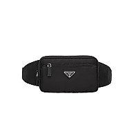 PRADA-2VL977 프라다 브라운 리나일론 벨트 백