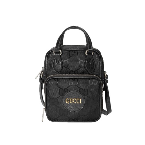 [스페셜오더]GUCCI-625850 1000 구찌 블랙 GG 에코 나일론 오프 더 그리드 숄더백