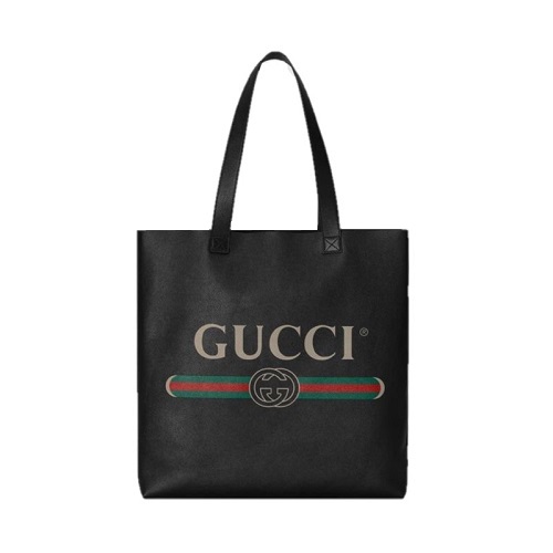 [스페셜오더]GUCCI-572768 8163 구찌 블랙 빈티지 로고 프린트 숄더 쇼퍼백