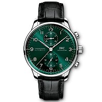 [스페셜오더]IWC-IW371445 아이더블유씨 포르투기저 크로노그래프 스틸 실버다이얼 Mans시계41mm