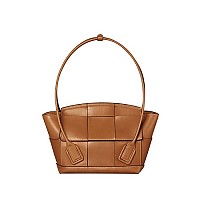 [스페셜오더]BOTTEGA VENETA-575943 보테가 베네타 네로 인트레치아토 새들 스티치 Arco 아르코 33 탑 핸들백