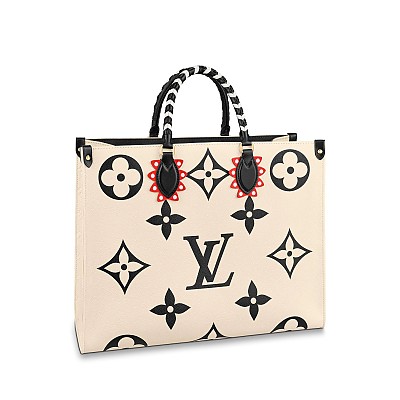 [스페셜오더]LOUIS VUITTON-M45366 루이비통 크림 루즈 모노그램 자이언트 LV 크래프티 부아뜨 샤포 수플 PM