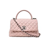 [스페셜오더]CHANEL-A92991 샤넬 네이비 캐비어 골드 메탈 코코 핸들 미디엄 플랩 백