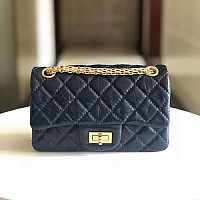 [스페셜오더]CHANEL-AS0874 샤넬 레드 2.55 빈티지 골드 메탈 미니 플랩 백
