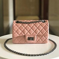[스페셜오더]CHANEL-AS0874 샤넬 레드 2.55 빈티지 골드 메탈 미니 플랩 백