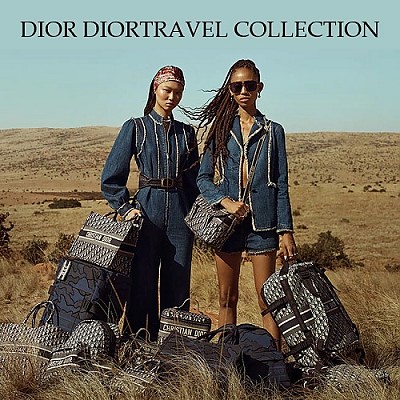 [스페셜오더]DIOR-S5417 디올 라이트 그레이 까나쥬 자수 Diortravel 배니티 케이스