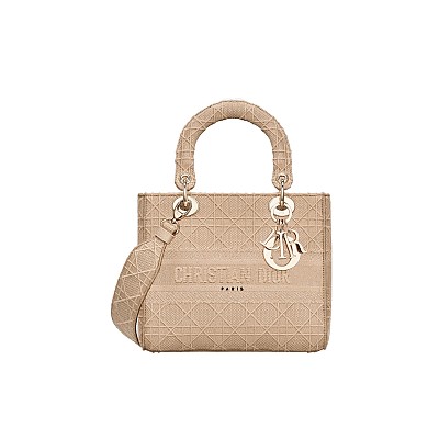 [스페셜오더]DIOR-M0565 디올 멀티 컬러 LADY D-LITE 미디엄 백