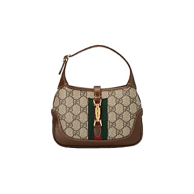 [스페셜오더]GUCCI-‎637092 8375 구찌 블루 오가닉 GG 데님 재키 1961 미니 호보백