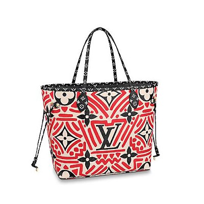 [스페셜오더]LOUIS VUITTON-M56583 루이비통 크림 루즈 모노그램 자이언트 LV 크래프티 네버풀 MM