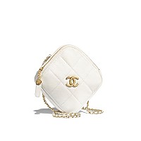 [스페셜오더]CHANEL-AS2201 샤넬 핑크 골드메탈 스몰 다이아몬드 백