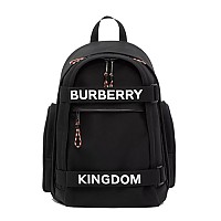 [스페셜오더]BURBERRY-80236401 버버리 베이지/블랙 라지 빈티지 체크 패널 네비스 백팩