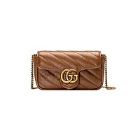 [스페셜오더]GUCCI-476433 9022 구찌 GG 마몽 화이트 수퍼 미니백