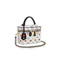 LOUIS VUITTON-M25219 루이비통 화이트 모노그램 램스킨 베니티 PM