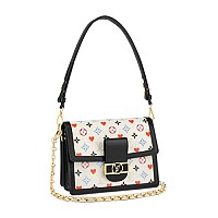 [스페셜오더]LV-M25050 루이비통 화이트 카프스킨 도핀 소프트 MM