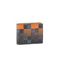 [스페셜오더]LOUIS VUITTON-N40414 루이비통 블루 다미에 그라파이트 자이언트 멀티플 월릿