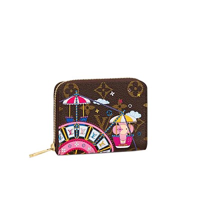 LOUIS VUITTON-N63070 루이비통 다미에 에벤 지피 코인 퍼스