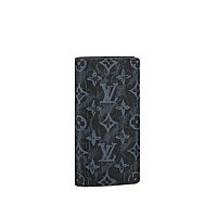 [스페셜오더]LOUIS VUITTON-M30713 루이비통 블루 모노크롬 타이가 브라짜 월릿