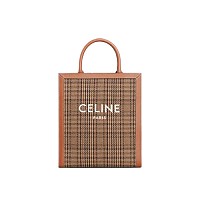 [스페셜오더]CELINE-192082 셀린느 내추럴 캔버스 프린트 스몰 버티컬 카바스 백