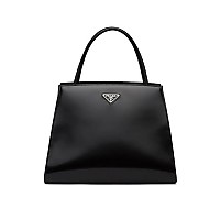 [스페셜오더]PRADA-1BA320 프라다 블랙 브러시드 가죽 핸드백