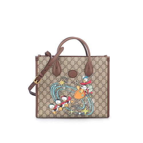 [스페셜오더]GUCCI-‎648134 8679 구찌 Disney x 도널드 덕 GG 수프림 스몰 토트백 #홍콩명품쇼핑몰