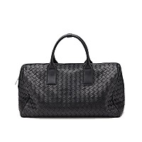 [스페셜오더]BOTTEGA VENETA-445350 보테가 베네타 네로 하이 테크 캔버스 더플 백