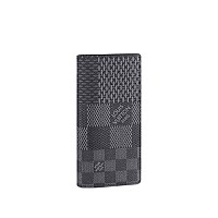 [스페셜오더]LOUIS VUITTON-M30387 루이비통이미테이션 블루 마린 타이가 스탬프 브라짜 월릿