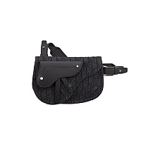 [스페셜오더]DIOR-M0446 디올 블루 Tie & Dior 자수 SADDLE 백