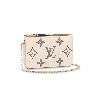 [스페셜오더]LOUIS VUITTON-M69744 루이비통 모노그램 크리스마스 더블 집 포쉐트