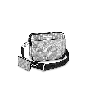 LOUIS VUITTON-M24753 루이비통 네이비 모노그램 섀도우 트리오 메신저