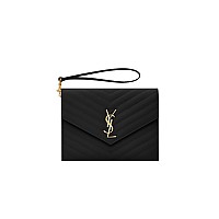 [스페셜오더]SAINT LAURENT-617662 생 로랑 블랑 쉐브론 퀄트 MONOGRAM 클러치